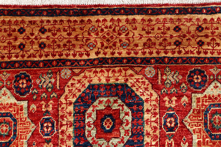 Firebrick Mamluk 3' 10 x 6' 5 - No. 66077 - ALRUG Rug Store