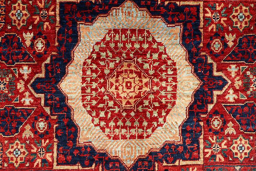 Firebrick Mamluk 3' 10 x 6' 5 - No. 66077 - ALRUG Rug Store