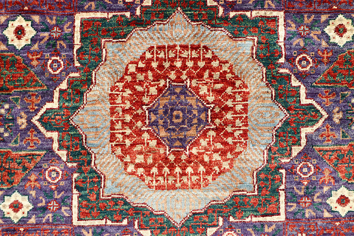 Rebecca Purple Mamluk 3' 11 x 5' 9 - No. 66079 - ALRUG Rug Store