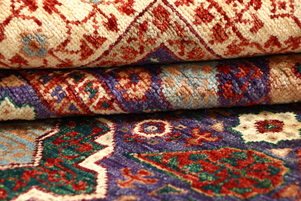 Rebecca Purple Mamluk 3' 11 x 5' 9 - No. 66079 - ALRUG Rug Store