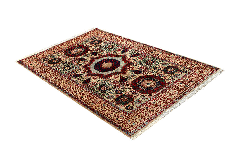 Tan Mamluk 4' x 6' 1 - No. 66080 - ALRUG Rug Store