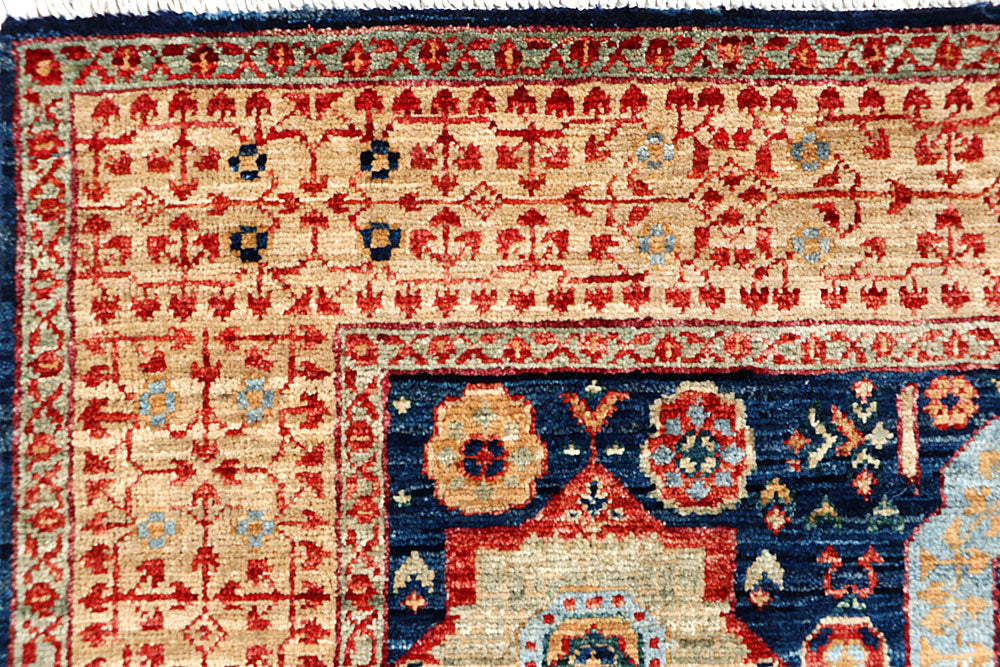 Midnight Blue Mamluk 4' x 5' 10 - No. 66082 - ALRUG Rug Store