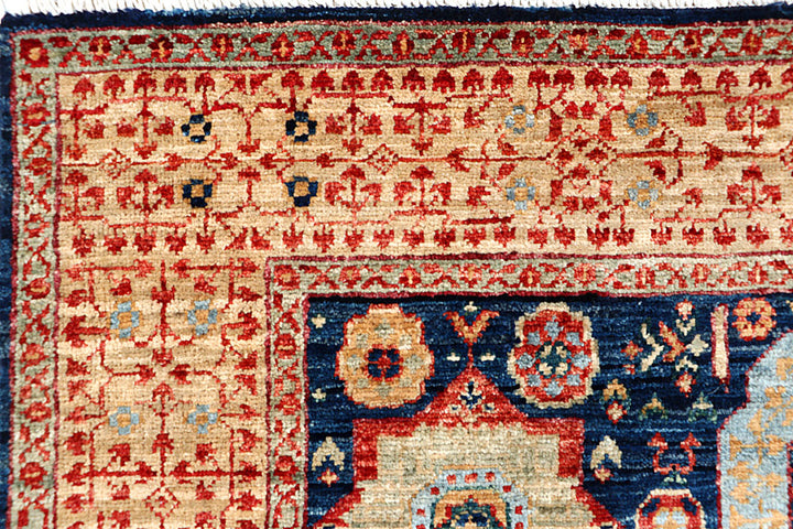 Midnight Blue Mamluk 4' x 5' 10 - No. 66082 - ALRUG Rug Store