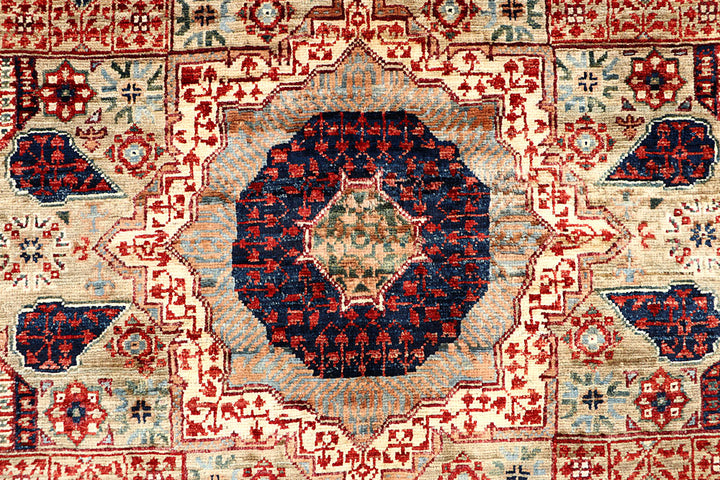 Tan Mamluk 3' 9 x 5' 11 - No. 66083 - ALRUG Rug Store