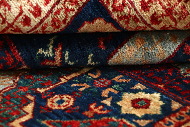 Midnight Blue Mamluk 3' 11 x 5' 7 - No. 66085 - ALRUG Rug Store