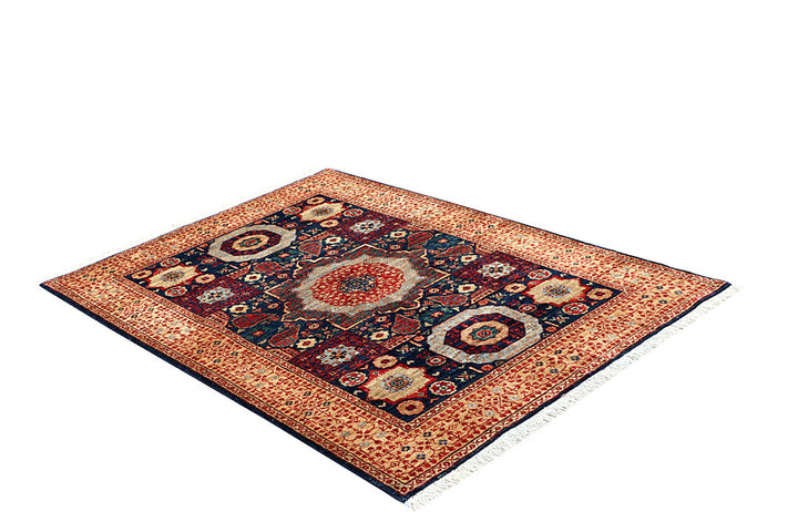 Midnight Blue Mamluk 3' 11 x 5' 7 - No. 66085 - ALRUG Rug Store