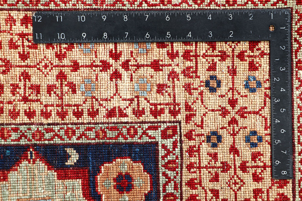 Midnight Blue Mamluk 3' 11 x 5' 7 - No. 66085 - ALRUG Rug Store