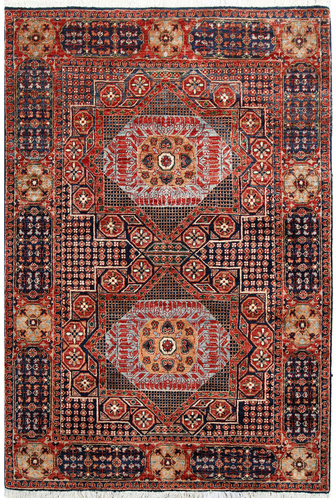 Multi Colored Mamluk 3' 11 x 5' 11 - No. 66086 - ALRUG Rug Store