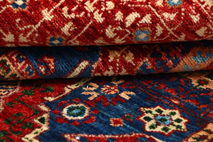 Steel Blue Mamluk 4' x 5' 10 - No. 66087 - ALRUG Rug Store