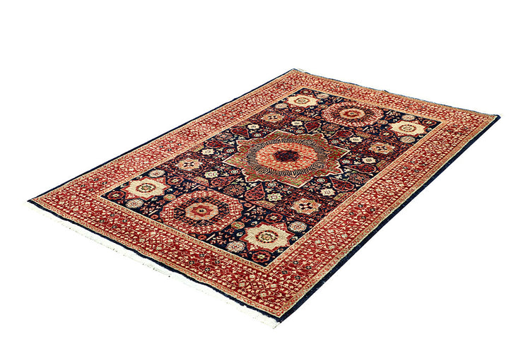 Midnight Blue Mamluk 3' 11 x 5' 11 - No. 66088 - ALRUG Rug Store