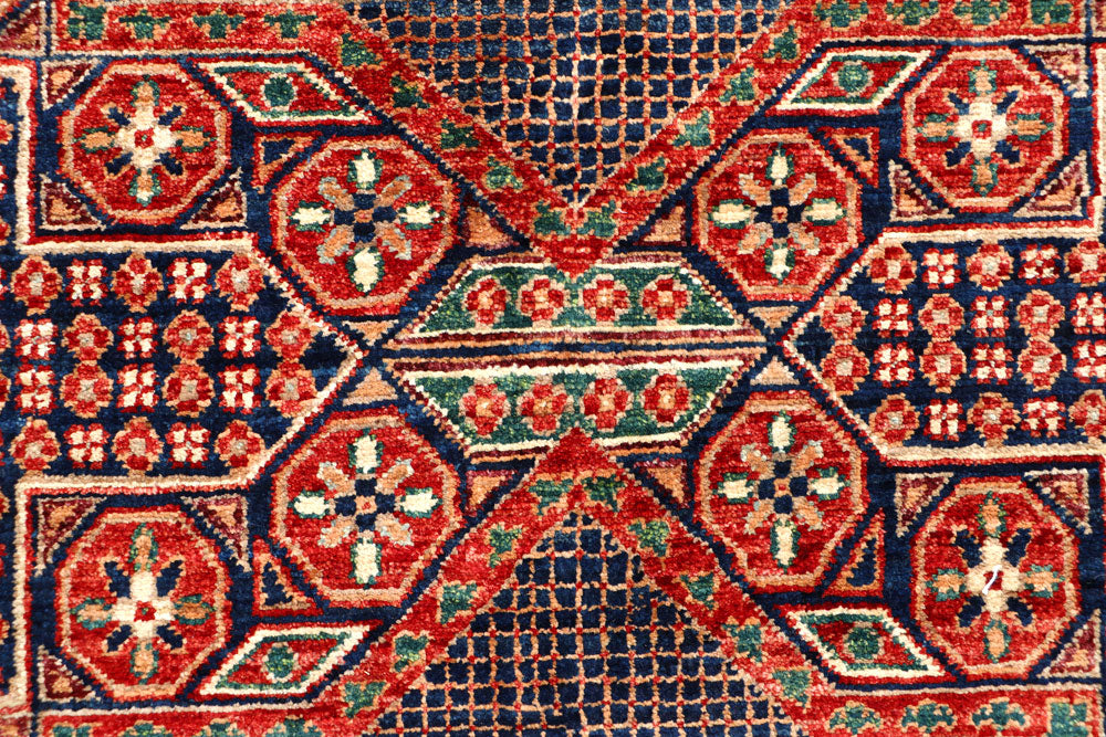 Multi Colored Mamluk 4' x 5' 10 - No. 66090 - ALRUG Rug Store