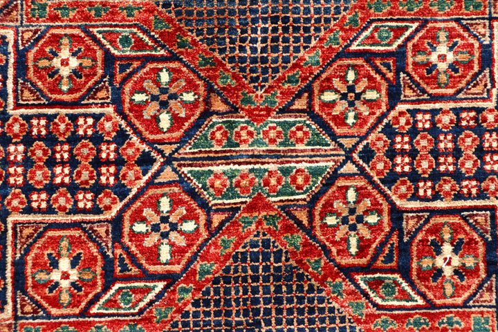 Multi Colored Mamluk 4' x 5' 10 - No. 66090 - ALRUG Rug Store