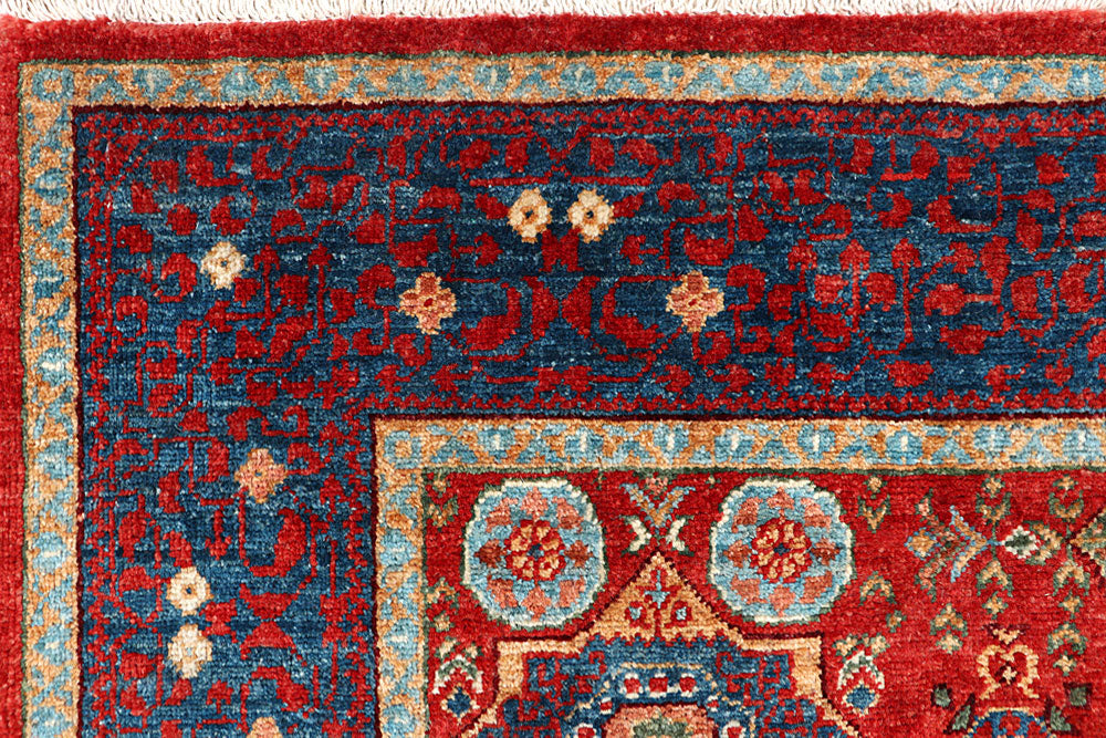 Red Mamluk 5' 1 x 7' 6 - No. 66092 - ALRUG Rug Store