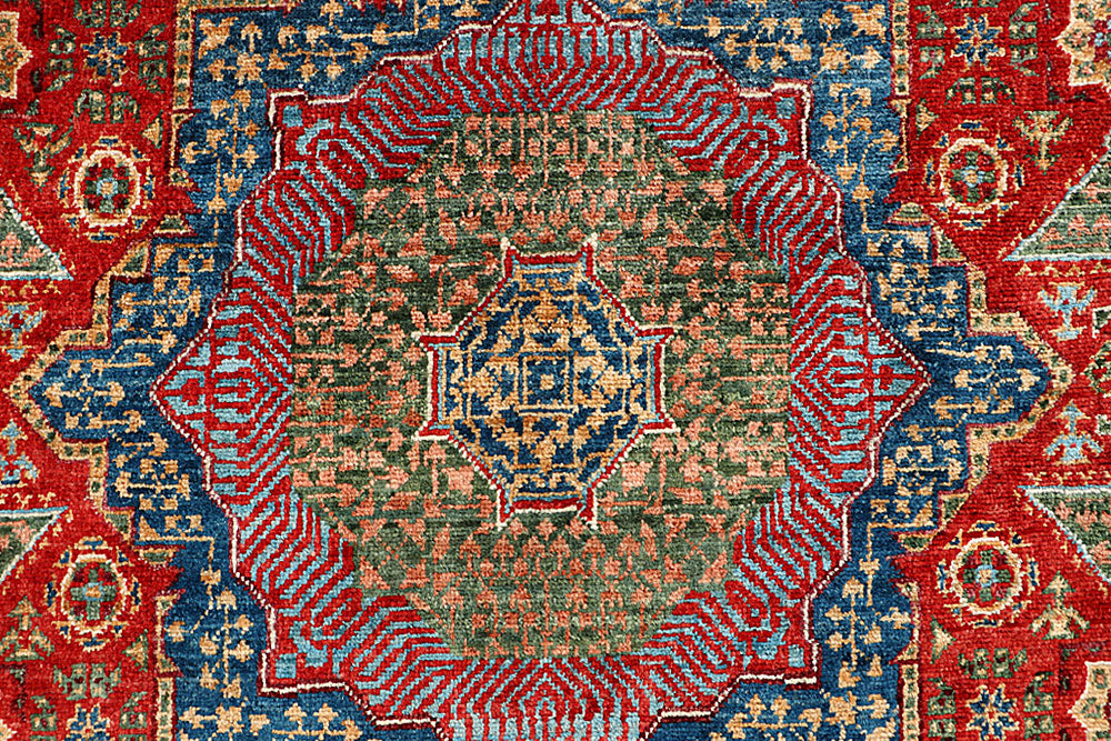 Red Mamluk 5' 1 x 7' 6 - No. 66092 - ALRUG Rug Store