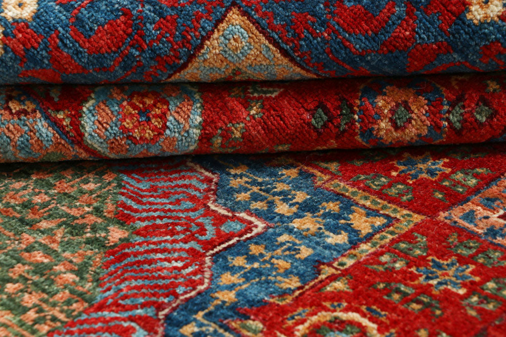 Red Mamluk 5' 1 x 7' 6 - No. 66092 - ALRUG Rug Store