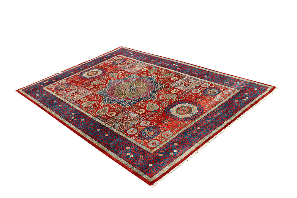Red Mamluk 5' 1 x 7' 6 - No. 66092 - ALRUG Rug Store