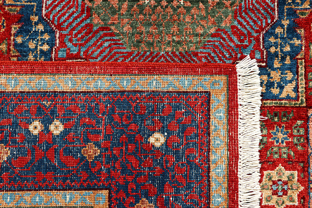 Red Mamluk 5' 1 x 7' 6 - No. 66092 - ALRUG Rug Store