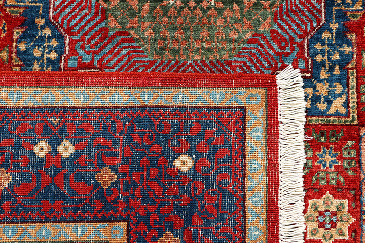 Red Mamluk 5' 1 x 7' 6 - No. 66092 - ALRUG Rug Store