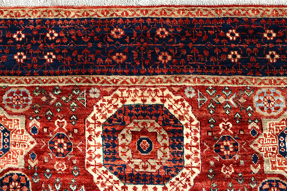 Firebrick Mamluk 4' 11 x 6' 8 - No. 66093 - ALRUG Rug Store