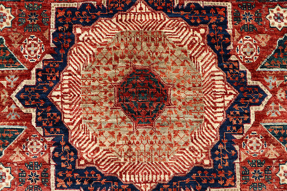 Firebrick Mamluk 4' 11 x 6' 8 - No. 66093 - ALRUG Rug Store