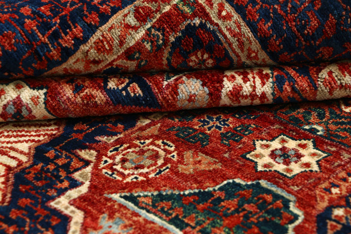 Firebrick Mamluk 4' 11 x 6' 8 - No. 66093 - ALRUG Rug Store