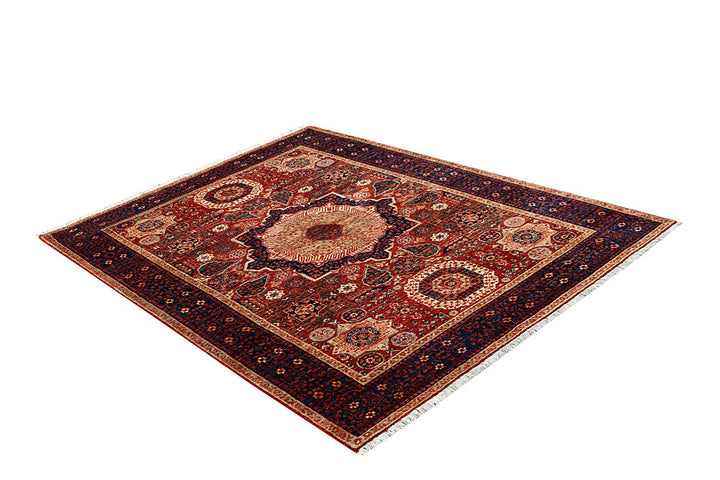 Firebrick Mamluk 4' 11 x 6' 8 - No. 66093 - ALRUG Rug Store