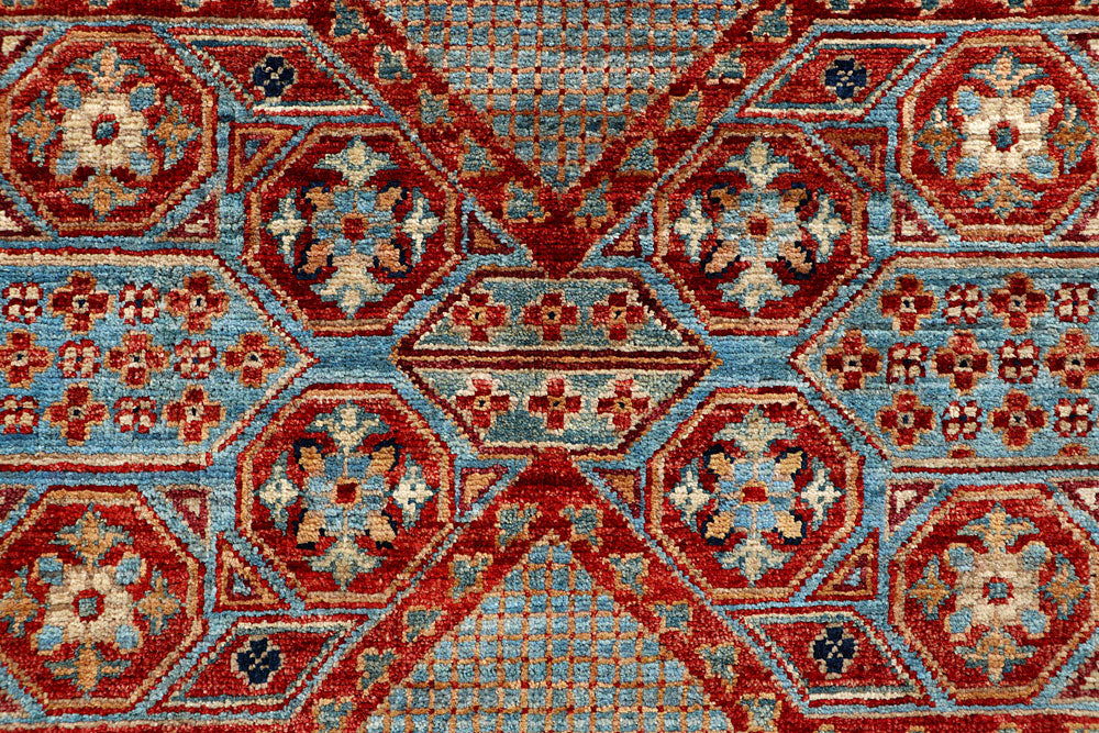 Multi Colored Mamluk 4' 11 x 6' 11 - No. 66094 - ALRUG Rug Store