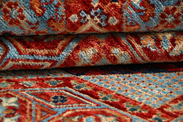 Multi Colored Mamluk 4' 11 x 6' 11 - No. 66094 - ALRUG Rug Store