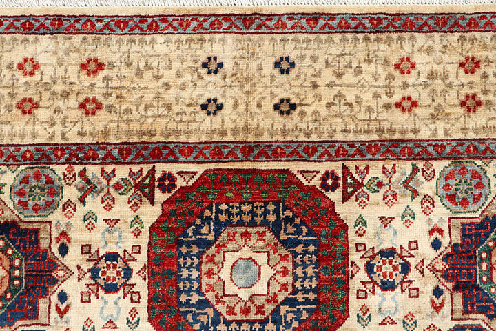 Tan Mamluk 4' 11 x 6' 11 - No. 66095 - ALRUG Rug Store