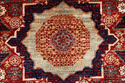 Dark Red Mamluk 4' 11 x 6' 9 - No. 66096 - ALRUG Rug Store