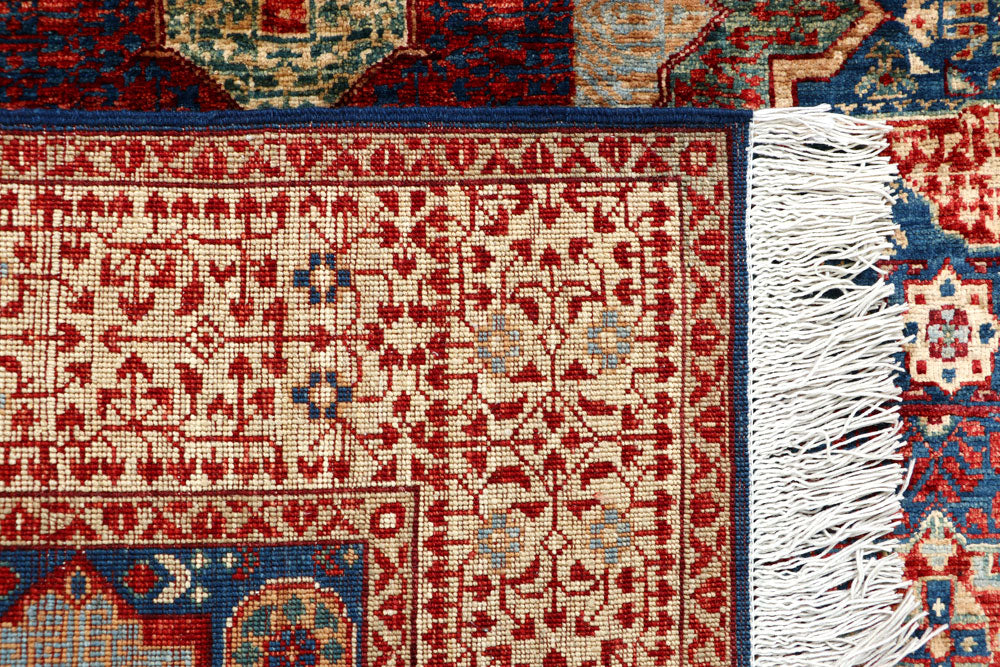 Steel Blue Mamluk 4' 10 x 6' 11 - No. 66097 - ALRUG Rug Store