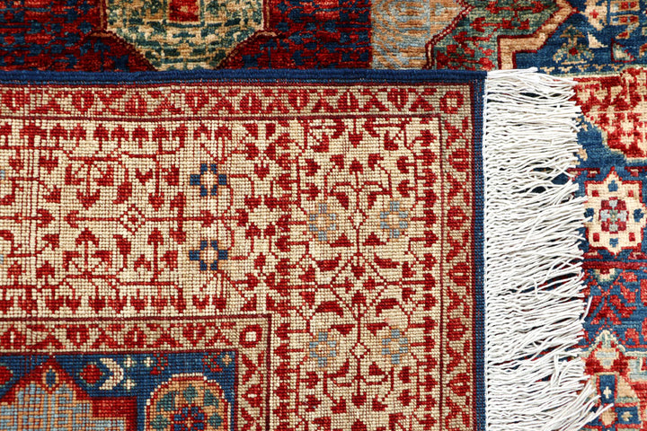 Steel Blue Mamluk 4' 10 x 6' 11 - No. 66097 - ALRUG Rug Store