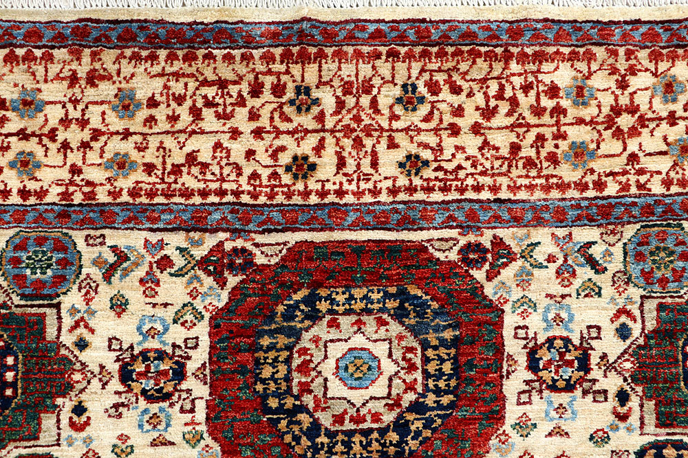 Tan Mamluk 4' 11 x 6' 6 - No. 66099 - ALRUG Rug Store
