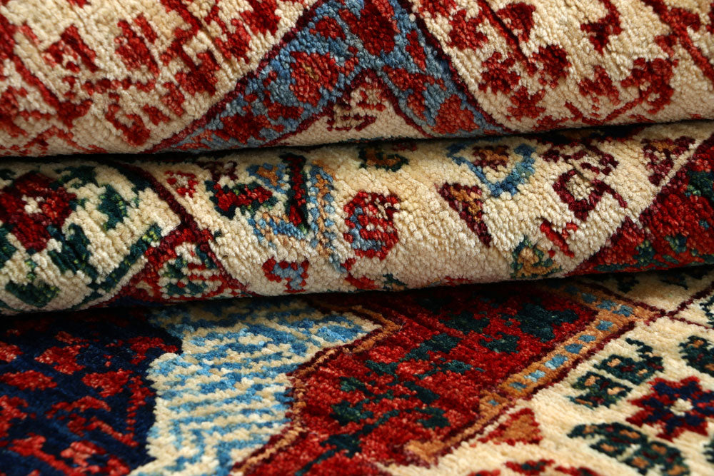 Tan Mamluk 4' 11 x 6' 6 - No. 66099 - ALRUG Rug Store