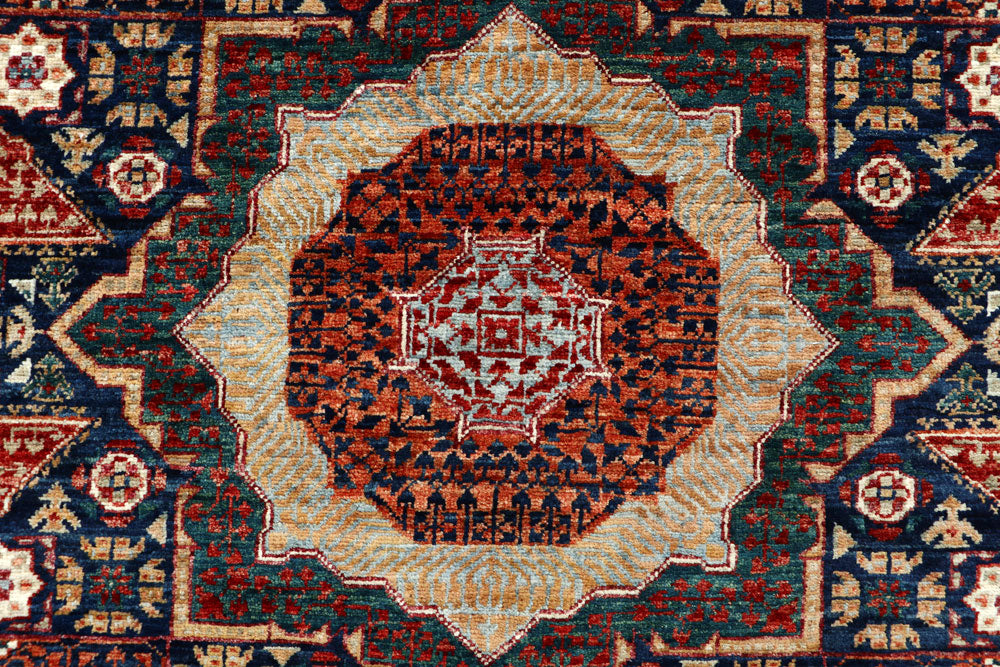 Multi Colored Mamluk 4' 10 x 6' 6 - No. 66100 - ALRUG Rug Store