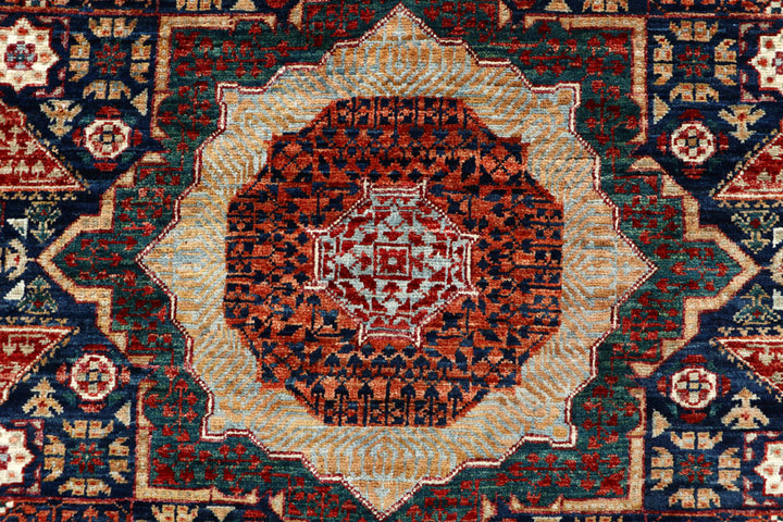 Multi Colored Mamluk 4' 10 x 6' 6 - No. 66100 - ALRUG Rug Store