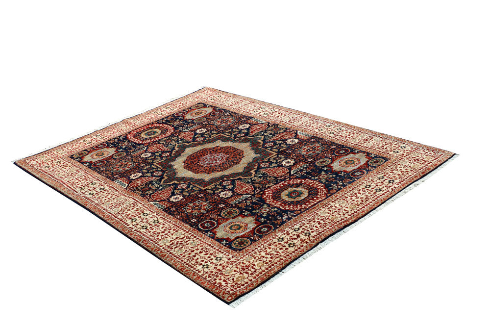 Multi Colored Mamluk 4' 10 x 6' 6 - No. 66100 - ALRUG Rug Store