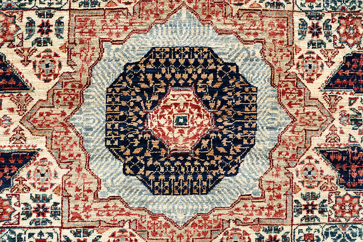 Tan Mamluk 4' 10 x 7' 4 - No. 66101 - ALRUG Rug Store