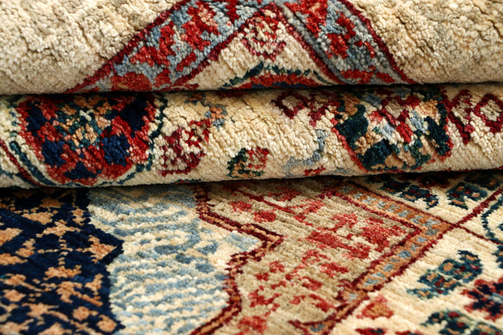 Tan Mamluk 4' 10 x 7' 4 - No. 66101 - ALRUG Rug Store