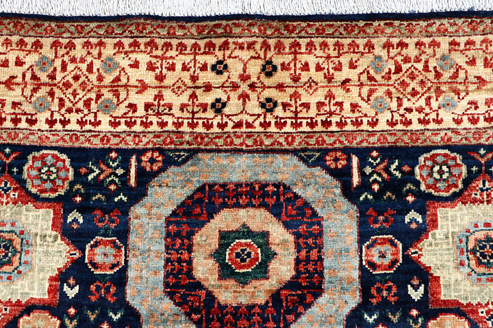 Midnight Blue Mamluk 4' 4 x 5' 9 - No. 66102 - ALRUG Rug Store