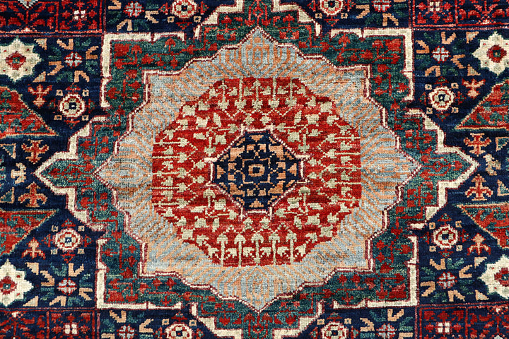 Midnight Blue Mamluk 4' 4 x 5' 9 - No. 66102 - ALRUG Rug Store