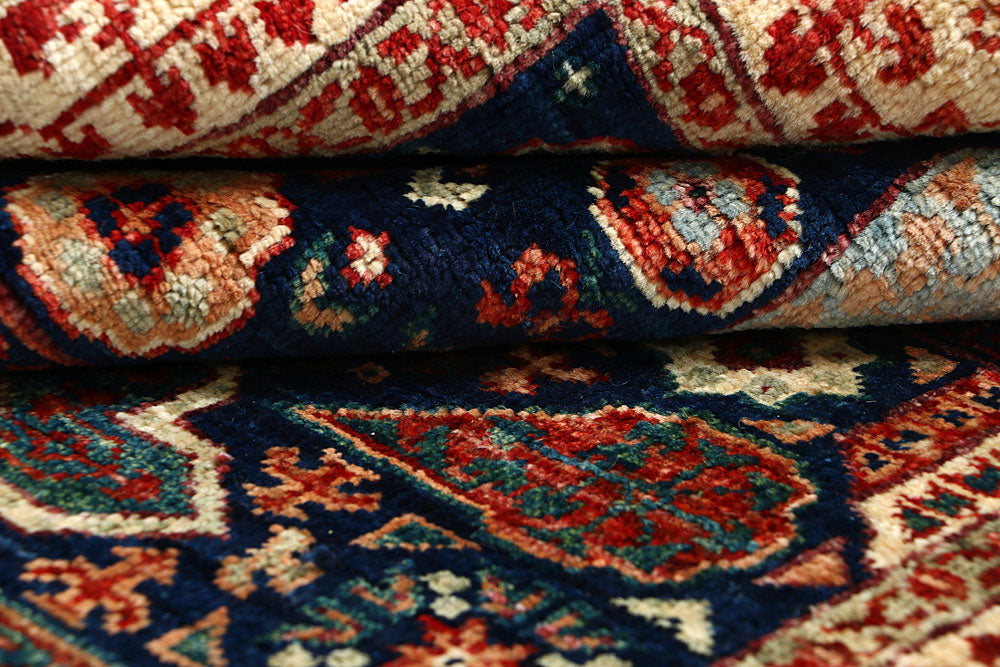 Midnight Blue Mamluk 4' 4 x 5' 9 - No. 66102 - ALRUG Rug Store