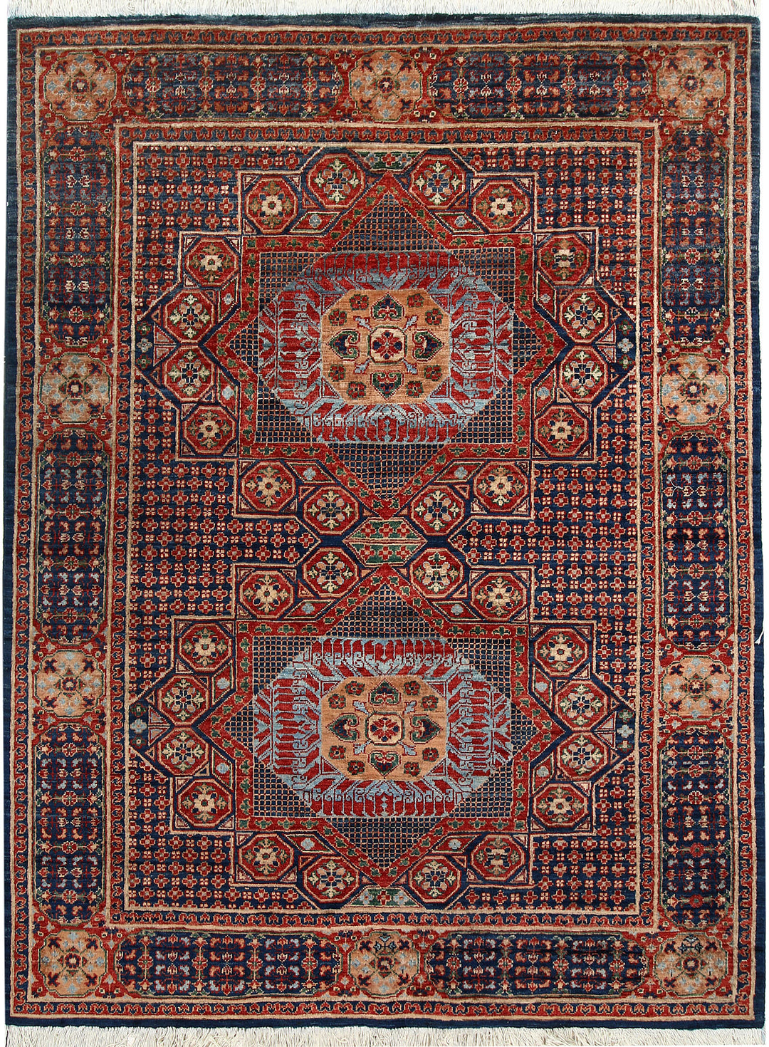 Multi Colored Mamluk 5' x 6' 9 - No. 66103 - ALRUG Rug Store
