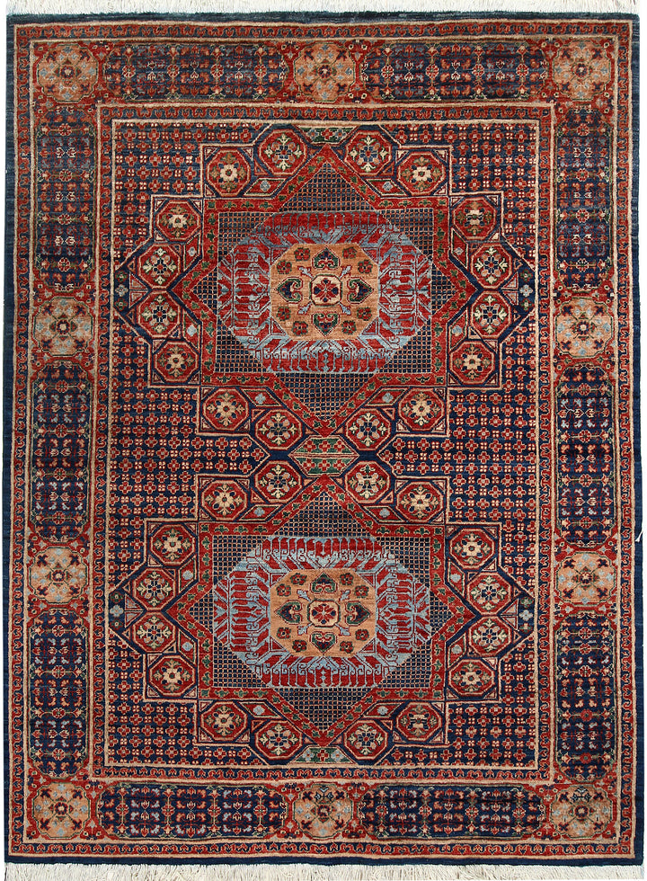 Multi Colored Mamluk 5' x 6' 9 - No. 66103 - ALRUG Rug Store