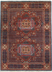Multi Colored Mamluk 5' x 6' 9 - No. 66103 - ALRUG Rug Store