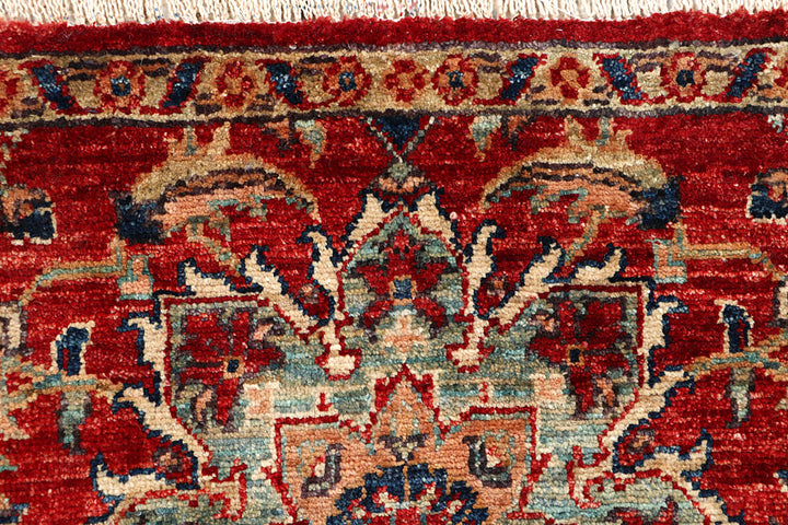 Firebrick Oushak 1' 11 x 4' 11 - No. 66105 - ALRUG Rug Store