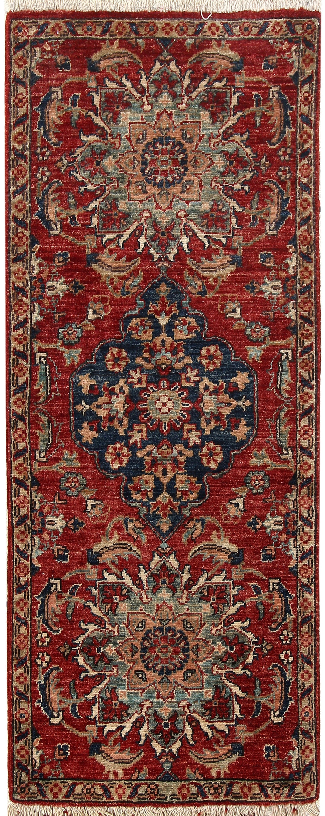 Firebrick Oushak 1' 11 x 4' 11 - No. 66105 - ALRUG Rug Store