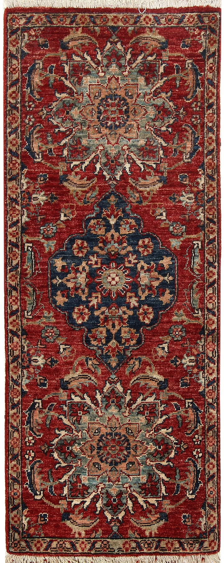 Firebrick Oushak 1' 11 x 4' 11 - No. 66105 - ALRUG Rug Store