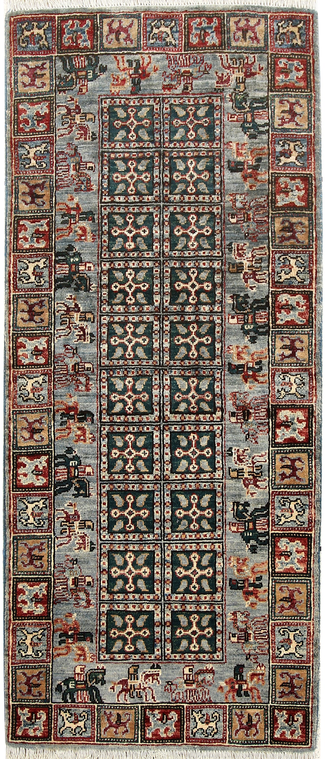 Slate Grey Ziegler 2' x 4' 10 - No. 66106 - ALRUG Rug Store