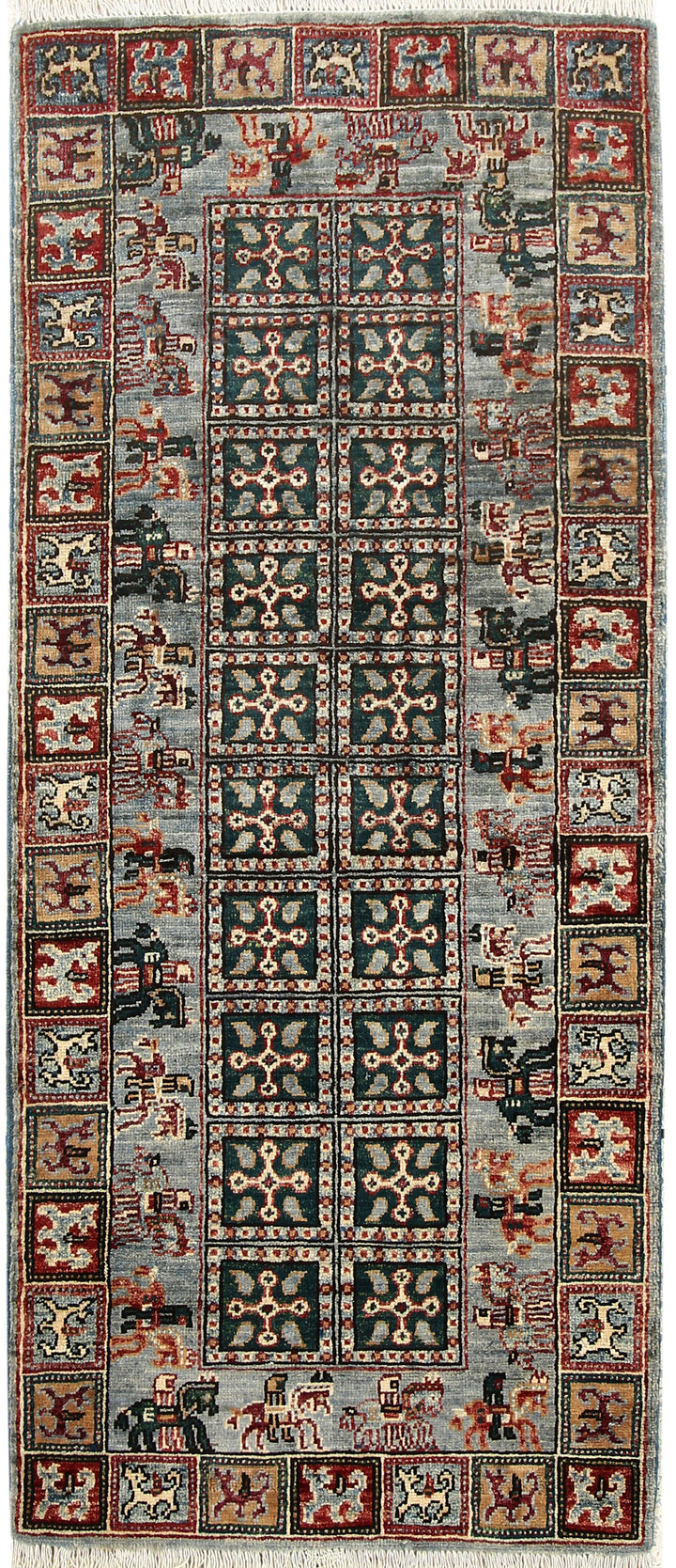 Slate Grey Ziegler 2' x 4' 10 - No. 66106 - ALRUG Rug Store